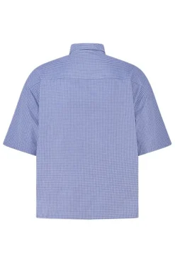 Shirt Isa relaxed boxy shirt met ruitpatroon