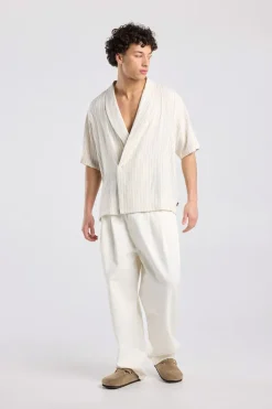 Shirt Isko shirt met korte mouwen en overslagdesign