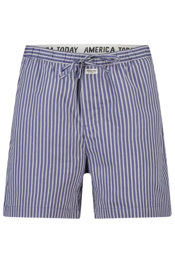 Short Lex loose fit short met elastische tailleband