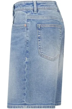 Short Nate Jr denim short met relaxed fit voor boys