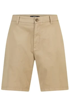Short Niels regular fit chino short met knoop- en ritssluiting