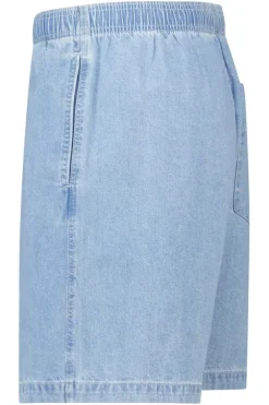 Short Nilo relaxed fit short met elastische tailleband en trekkoord