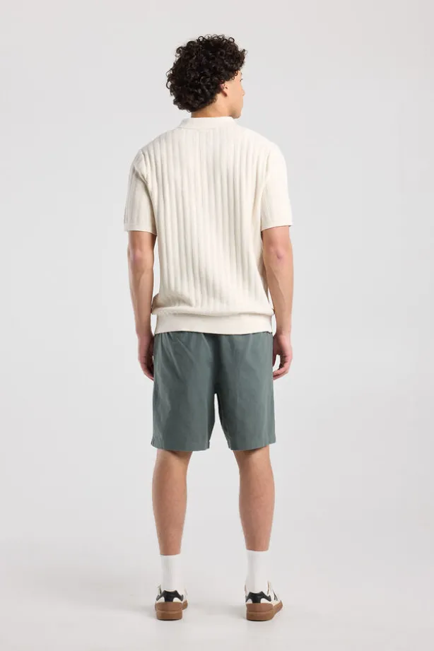 Short Norman regular fit short met voor- en achterzakken