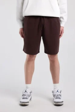 Short Sevan sweatshort met achterzak en borduring