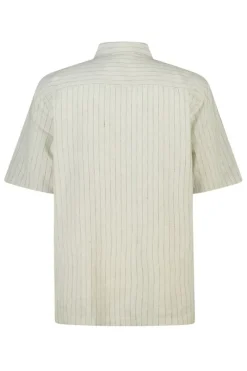 Short sleeve shirt Ido linnen shirt met borstzak