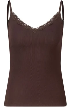 Singlet Grace singlet met kant en verstelbare bandjes