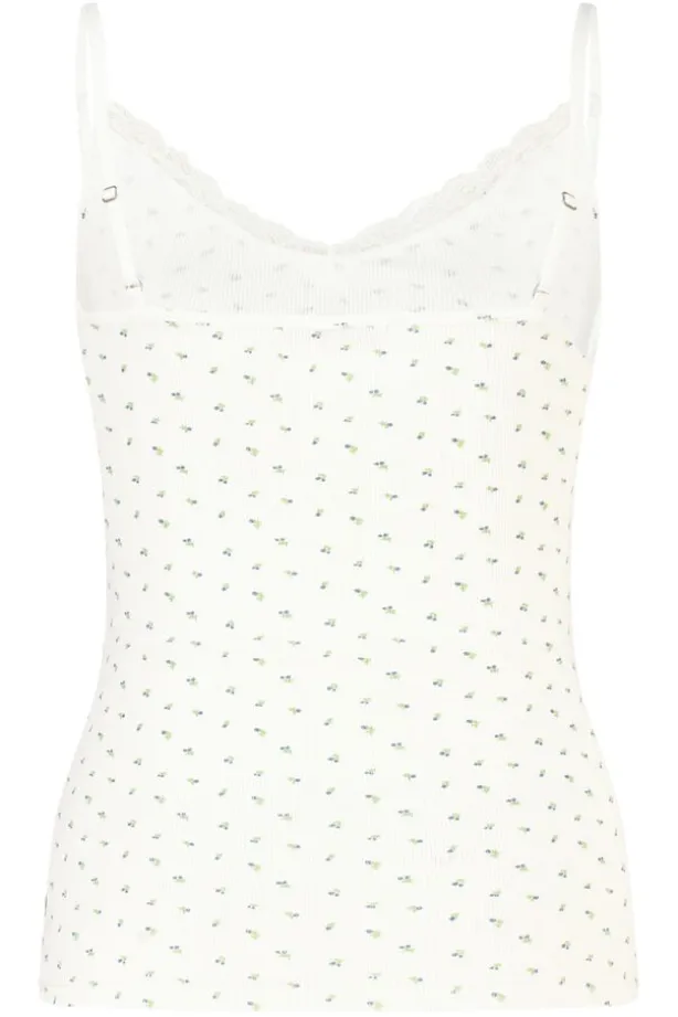 Singlet Grace singlet met kant en verstelbare bandjes
