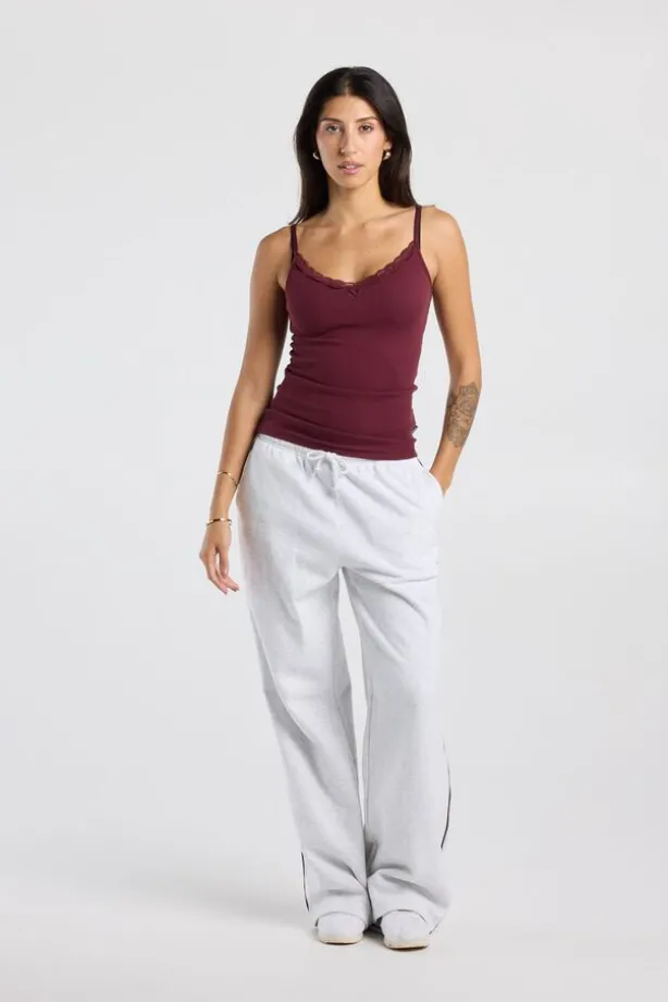 Singlet Grace singlet met kant en verstelbare bandjes