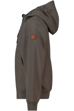Softshell jas Jason JR Softshell jas met capuchon en ritszakken