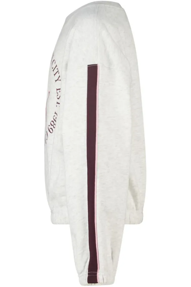 sweater Safia Jr sweater met front print en balloon shape
