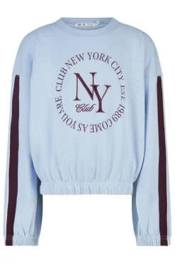 sweater Safia Jr sweater met front print en balloon shape