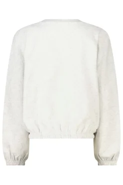 Sweater Safia sweater met balloon shape en front print