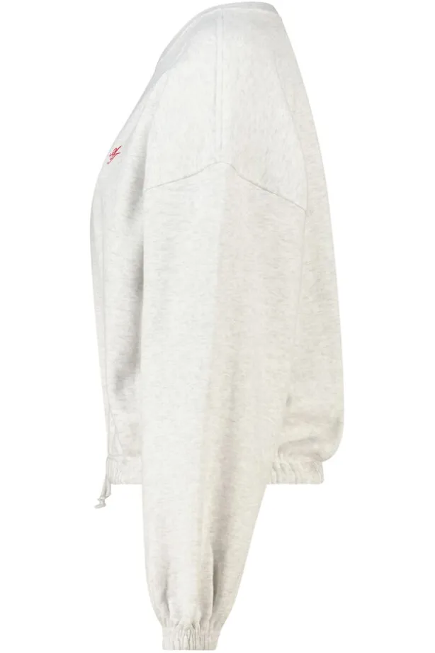 Sweater Safia sweater met balloon shape en front print