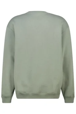 Sweater Sealey Crew Crewneck sweater met relaxed fit en tonale patch
