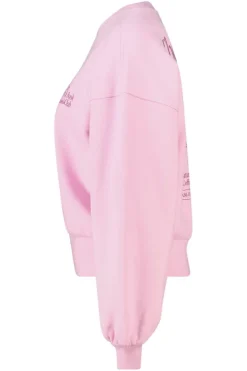 Sweater Siena oversized sweater met chest en back print
