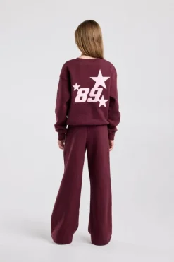 sweater Stazie Jr oversized sweater met front en back patch