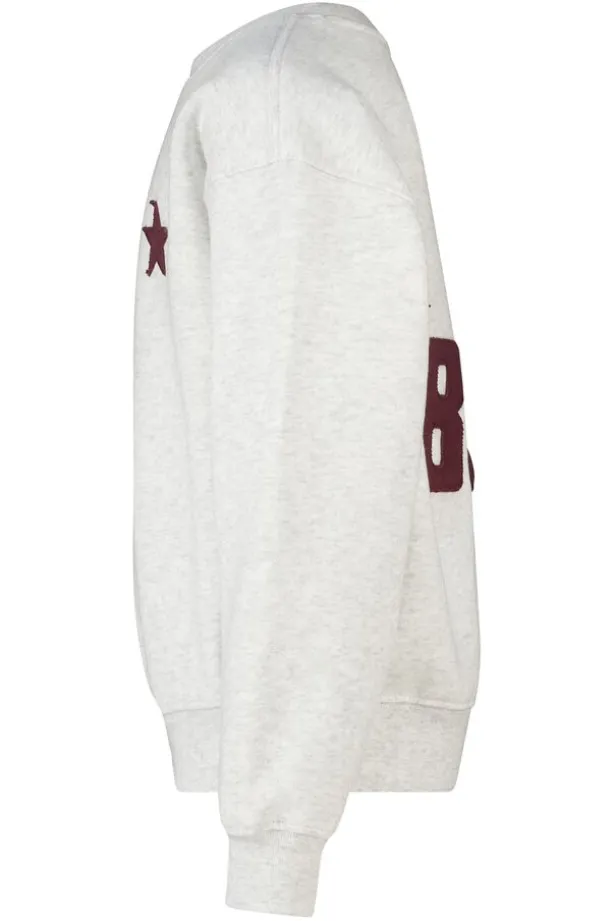sweater Stazie Jr Oversized sweater met front en back patch