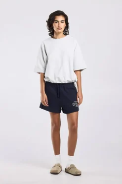 Sweater Steffie crewneck sweater met korte mouwen
