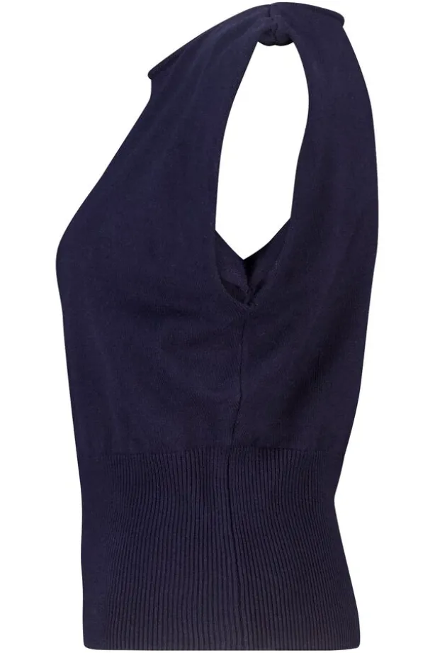 Top Kait mouwloze gebreide top