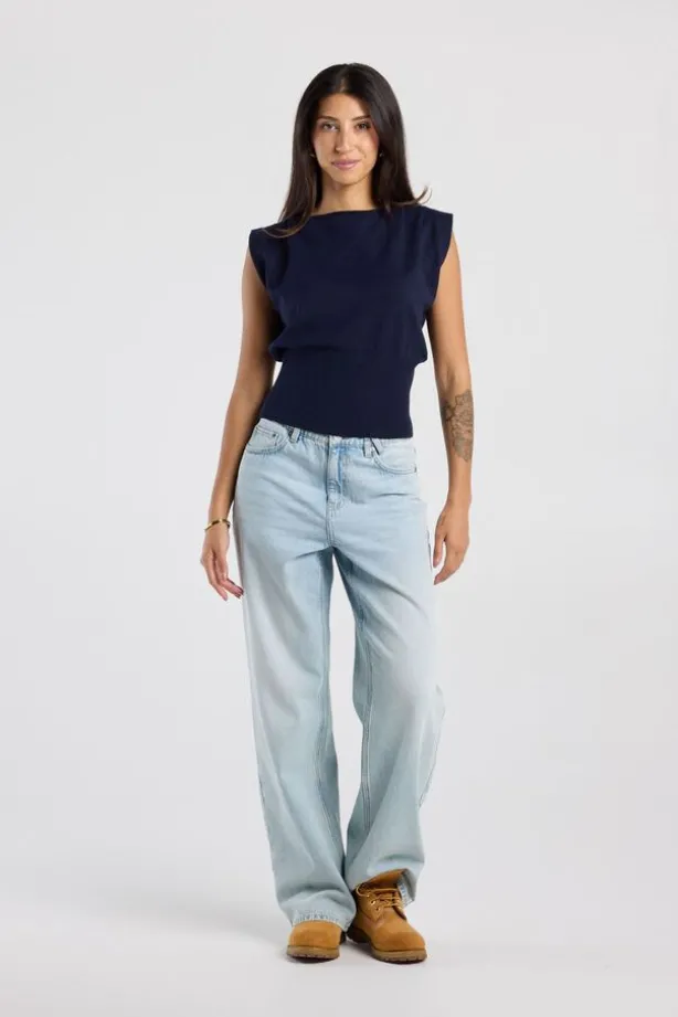 Top Kait mouwloze gebreide top