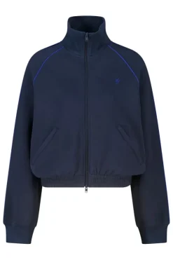 Track jacket Suna oversized track jacket met opstaande kraag