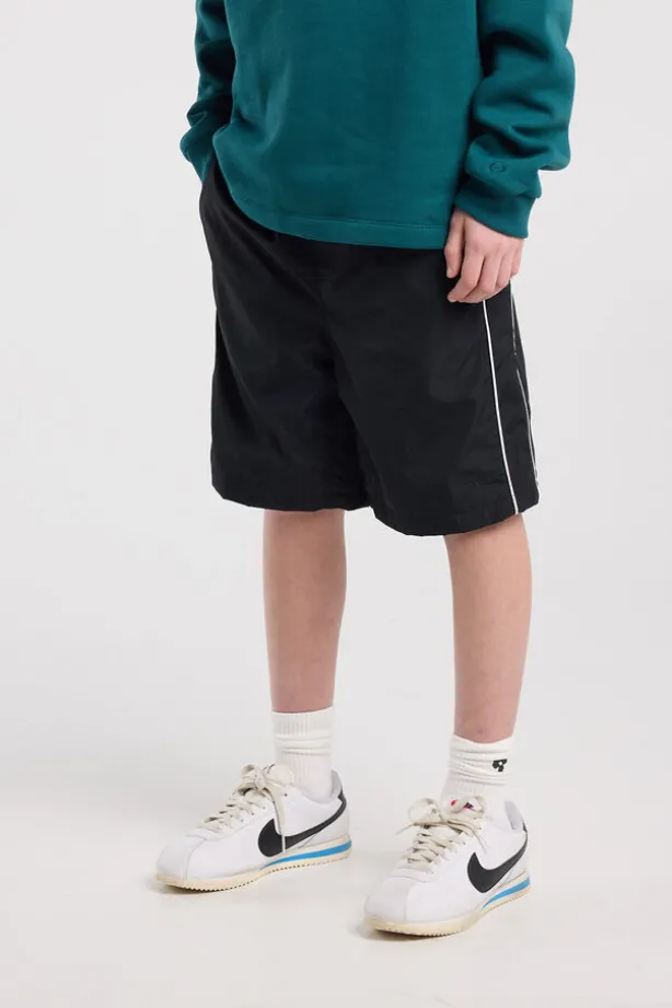Track short Nessie Jr elastische taille met ritszak achter