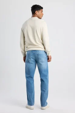 Trui Keith Heren pullover in regular fit met ronde halslijn