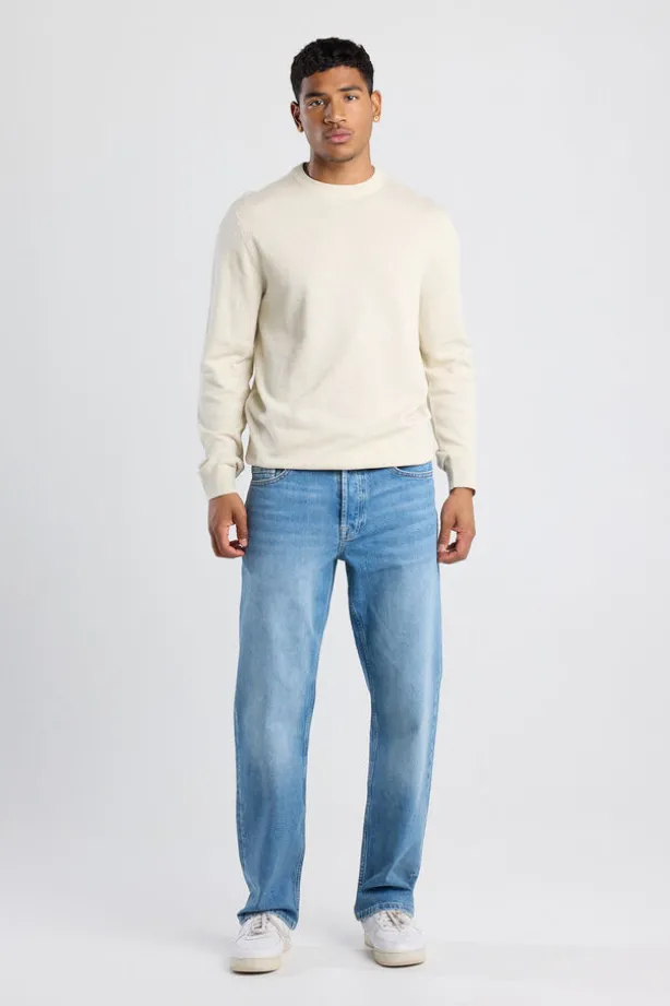 Trui Keith Heren pullover in regular fit met ronde halslijn