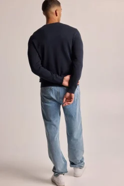 Trui Keith Heren pullover in regular fit met ronde halslijn