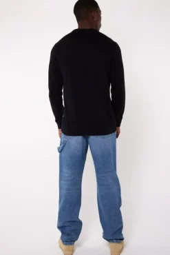 Trui Keith Heren pullover in regular fit met ronde halslijn