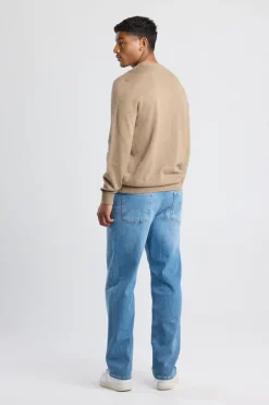 Trui Keith Heren pullover in regular fit met ronde halslijn