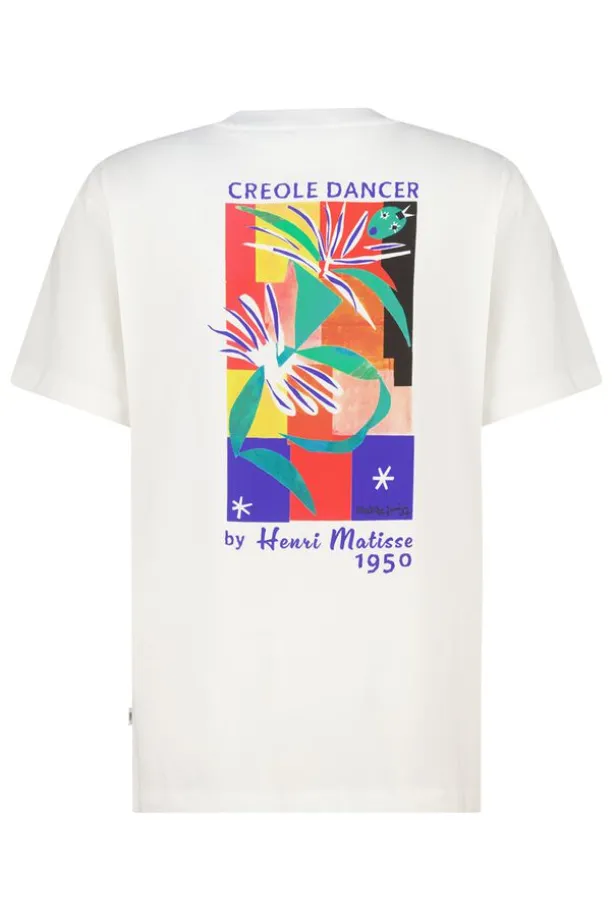 T-shirt Eagle relaxed fit t-shirt met matisse print