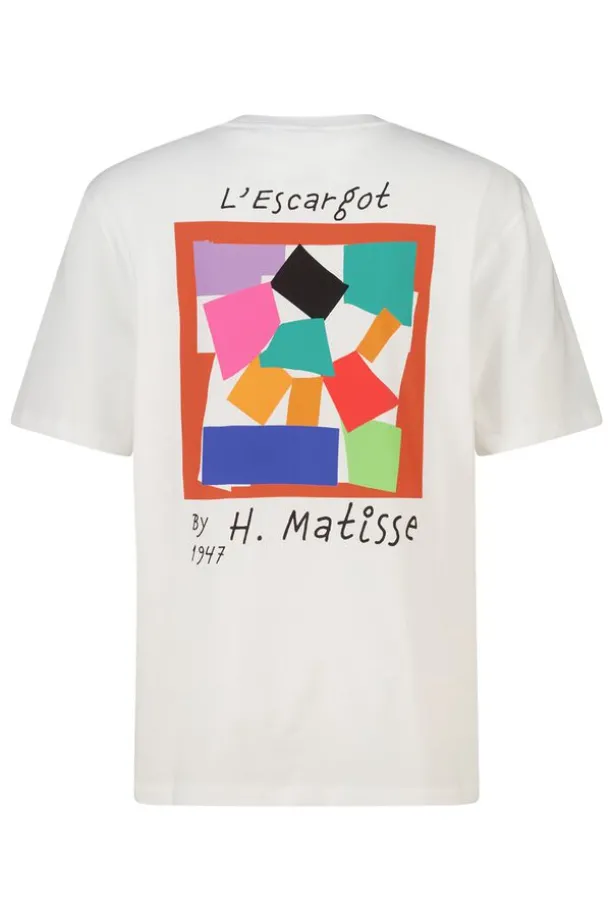 T-shirt Eagle relaxed fit t-shirt met matisse print
