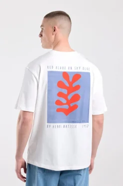T-shirt Eagle relaxed fit t-shirt met matisse print
