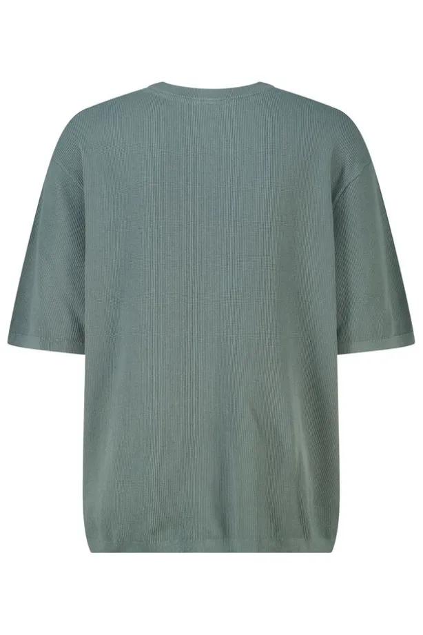 T-shirt Edison relaxed fit T-shirt met ruimere pasvorm