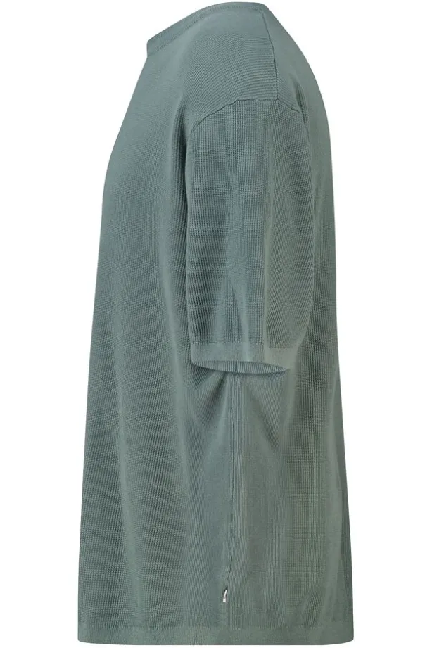 T-shirt Edison relaxed fit T-shirt met ruimere pasvorm