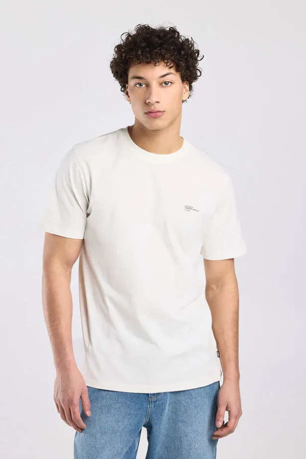 T-shirt Edson t-shirt met artwork print en regular fit