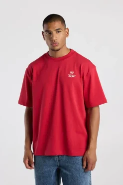 T-shirt Eelco relaxed fit T-shirt met ronde hals
