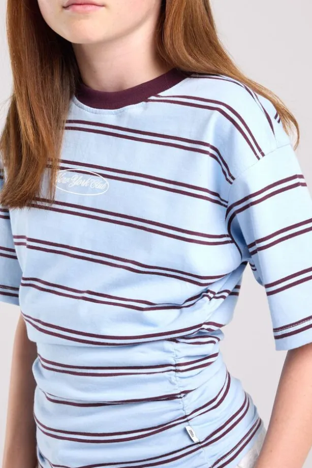 T-shirt Eleni Jr gestreept slim fit t-shirt