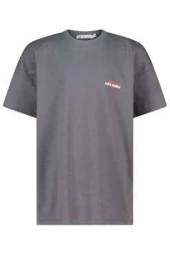 T-shirt Ellinor Jr loose fit t-shirt van biologisch katoen met print