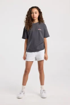 T-shirt Ellinor Jr loose fit t-shirt van biologisch katoen met print