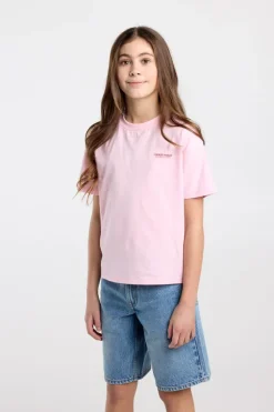 T-shirt Ellinor Jr loose fit t-shirt van biologisch katoen met print