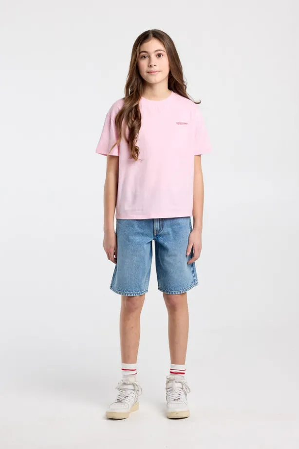 T-shirt Ellinor Jr loose fit t-shirt van biologisch katoen met print