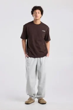 T-shirt Emre relaxed fit t-shirt van Lazy & Broke lijn