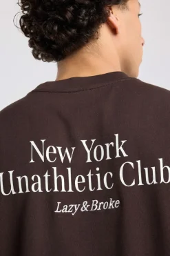 T-shirt Emre relaxed fit t-shirt van Lazy & Broke lijn