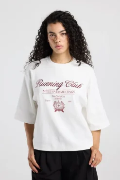 T-shirt Enid oversized T-shirt met print