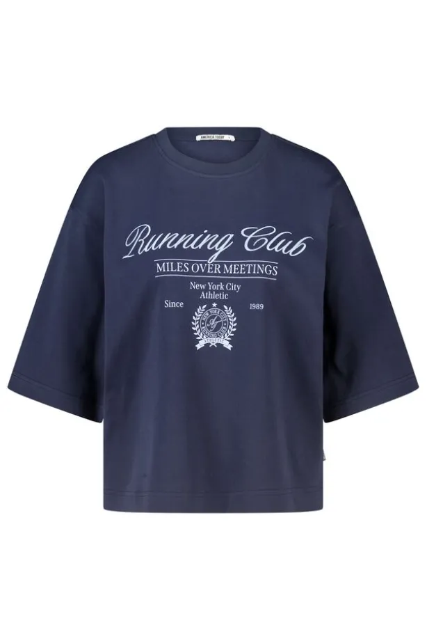 T-shirt Enid oversized T-shirt met print