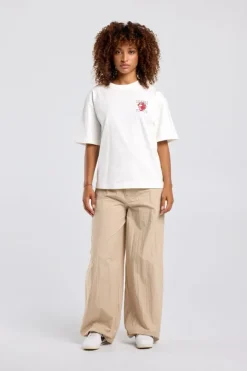 T-shirt Enna oversized t-shirt met print op de achterkant