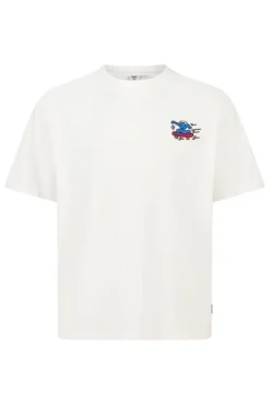 T-shirt Enock Jr regular fit t-shirt met Keith Haring front en backprint