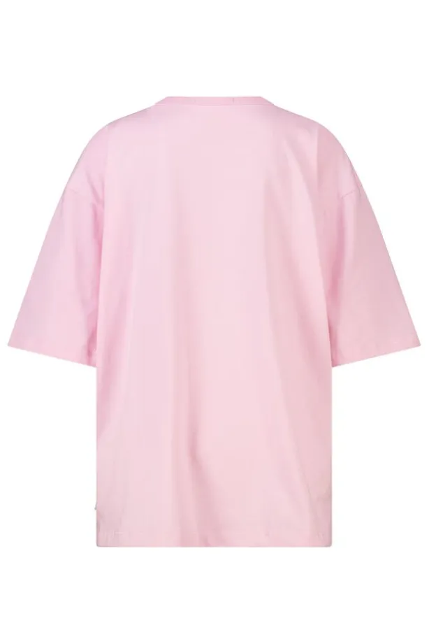 T-shirt Essa oversized T-shirt met borstborduring